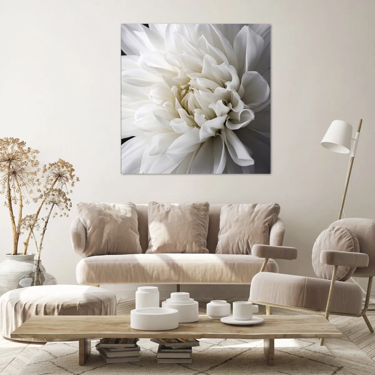 Canvas picture - Bride's Morning - 60x60 cm