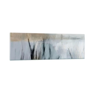Glass picture - Winter Fields - 160x50 cm