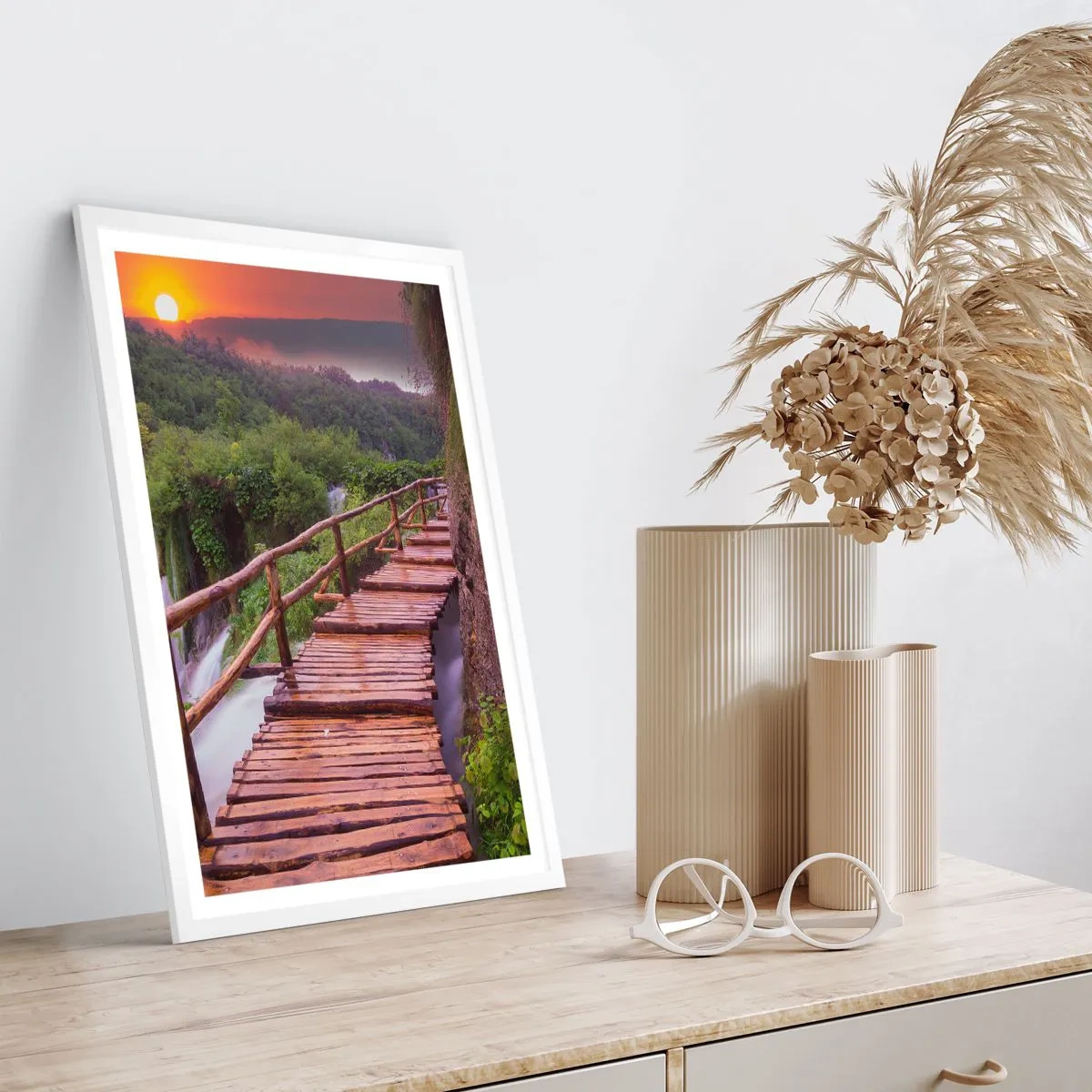 Poster in white frmae - Unbelievable Beauty - 30x40 cm