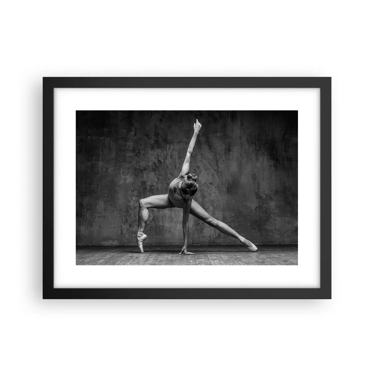Poster in black frame - Ideal of Balance - 40x30 cm