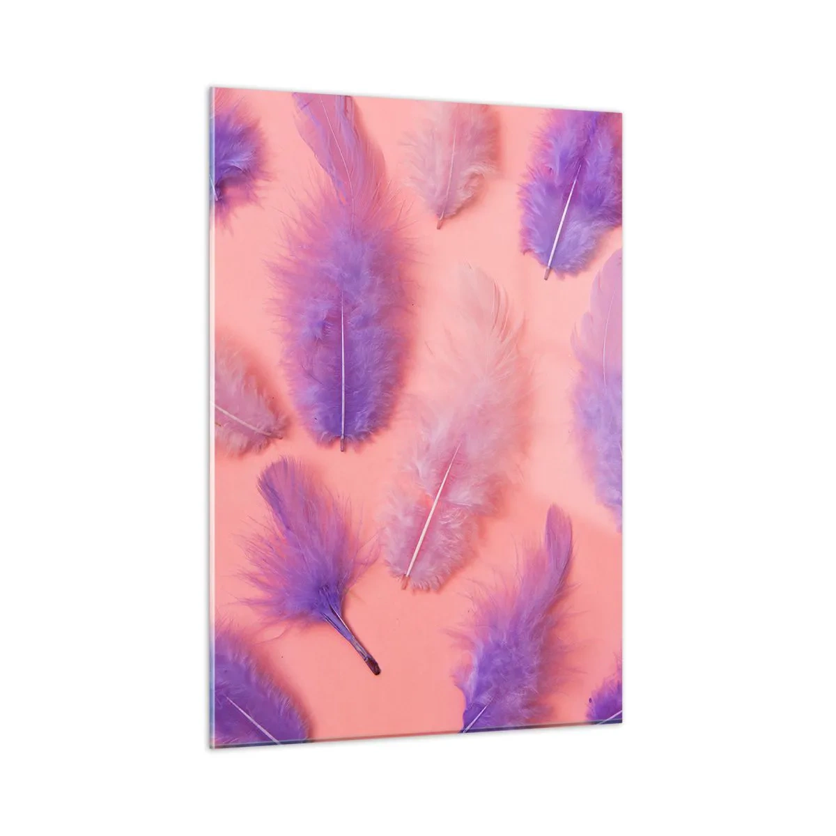 Glass picture - Lilac Bird of Desire - 50x70 cm
