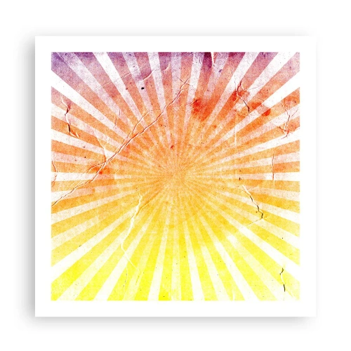 Poster - Sunrises and Sunsets - 60x60 cm