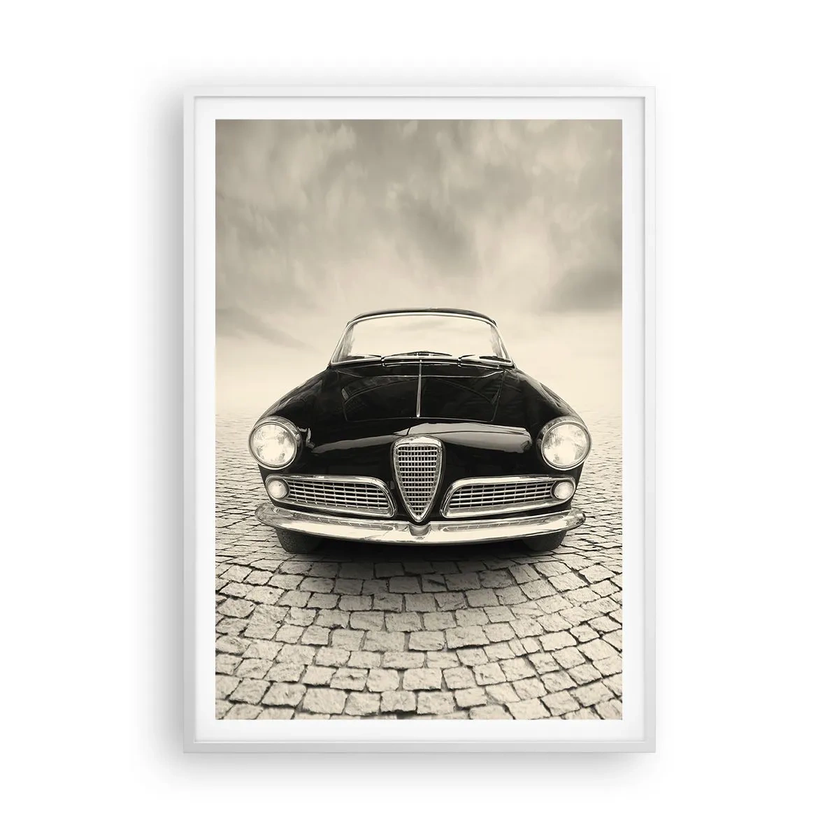 Poster in white frmae - How Can You not Love Me? - 70x100 cm