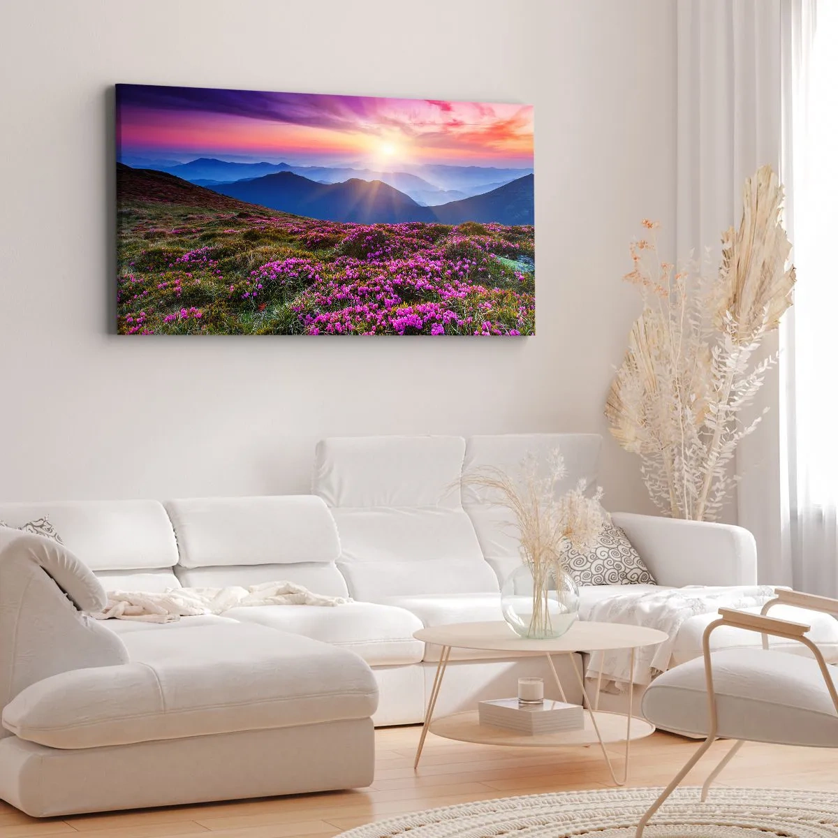 Canvas picture - Smells Strongly of Herbs - 140x50 cm