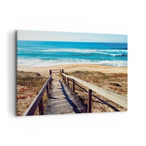 Canvas picture - Run! - 120x80 cm