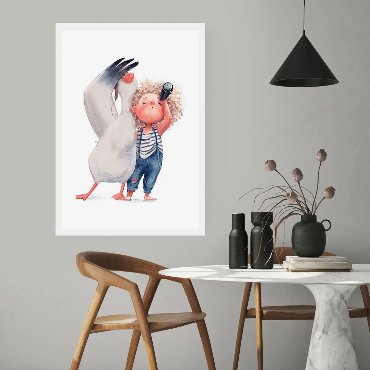 Poster - Plan of a Great Journey - 40x50 cm