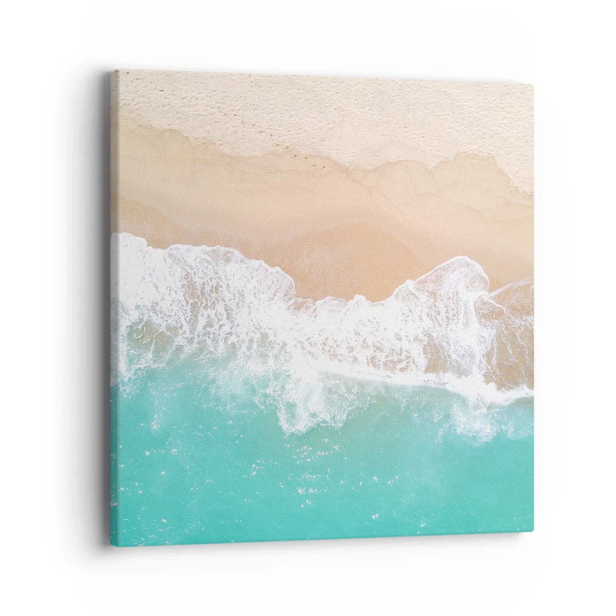 Canvas picture - Touch Full of Caress - 40x40 cm