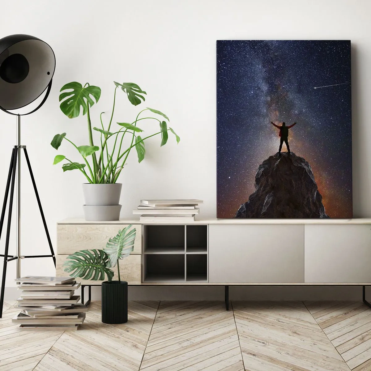 Canvas picture - Power Is with Me! - 55x100 cm