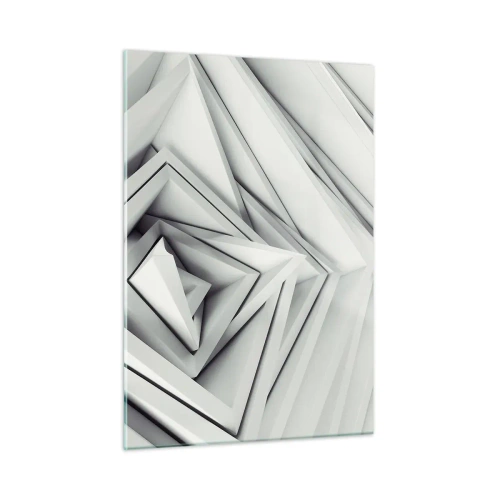 Glass picture - Acute Angles Budding - 50x70 cm