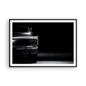 Poster in black frame - Charm of the Classic - 100x70 cm