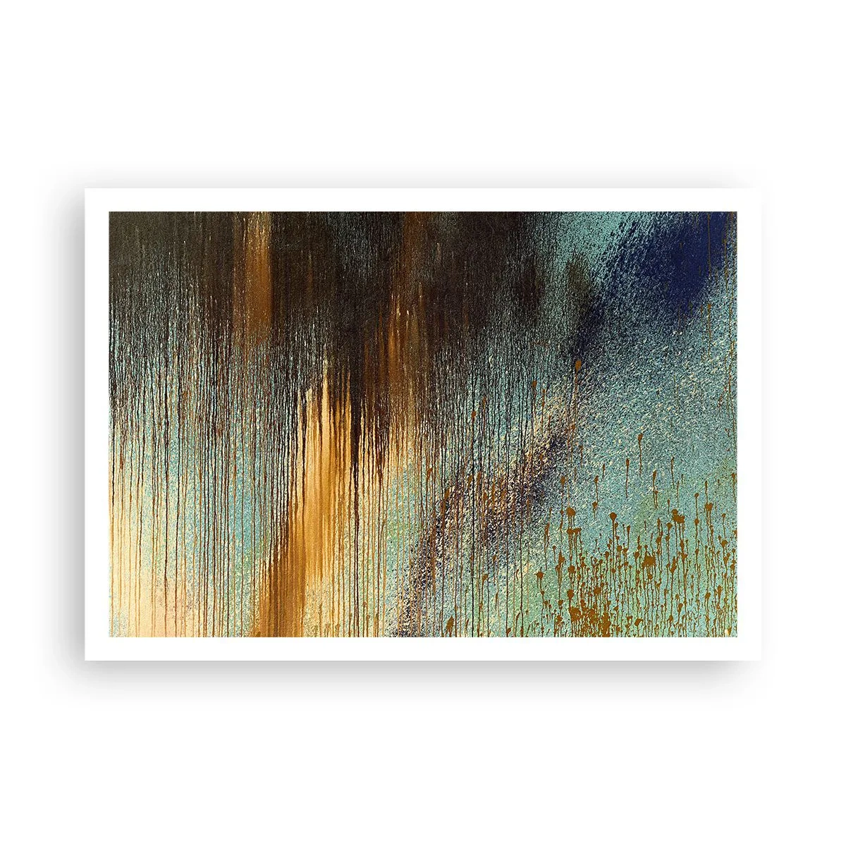 Poster - Non-accidental Colourful Composition - 100x70 cm