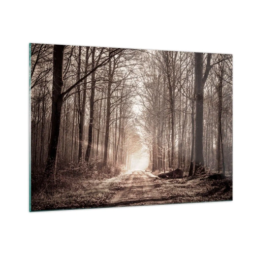 Glass picture - Cathedral of the Forest - 100x70 cm