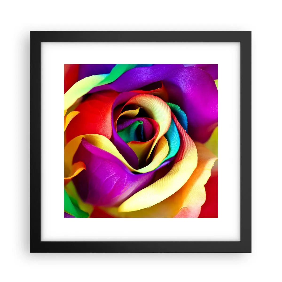 Poster in black frame - It's Impossible - 30x30 cm