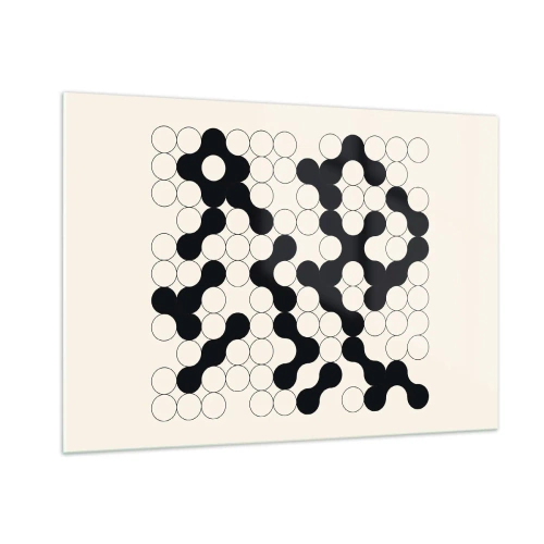 Glass picture - Chinese Play - Variation - 100x70 cm