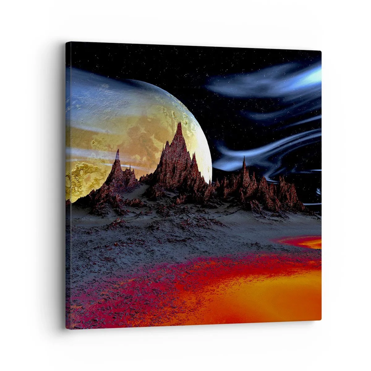 Canvas picture - Unknown World - 30x30 cm