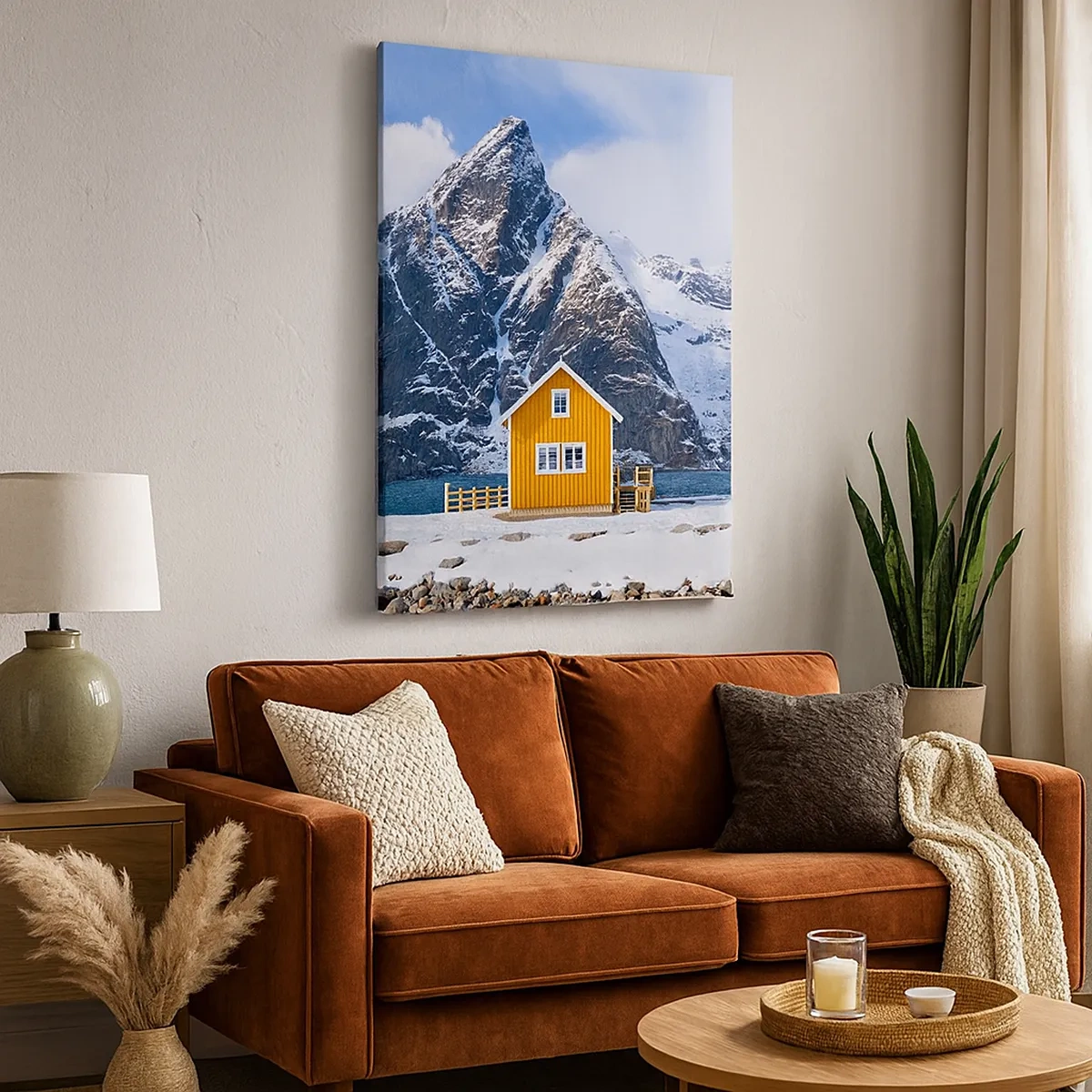 Canvas picture - Scandinavian Holiday - 50x70 cm