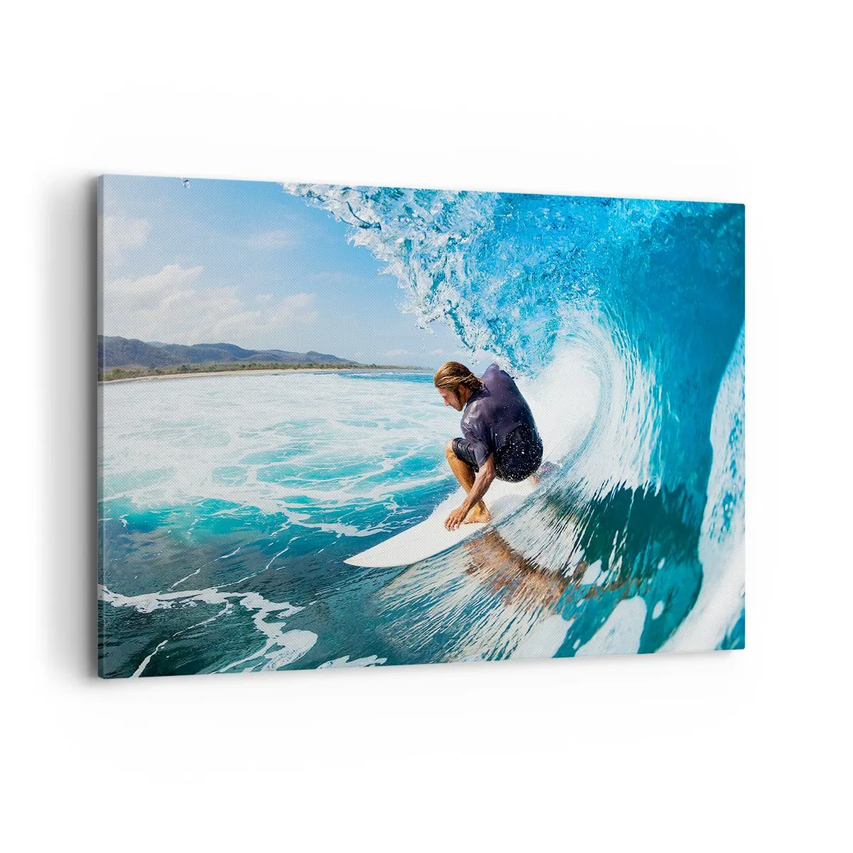 Canvas picture - Dancing with Waves - 100x70 cm