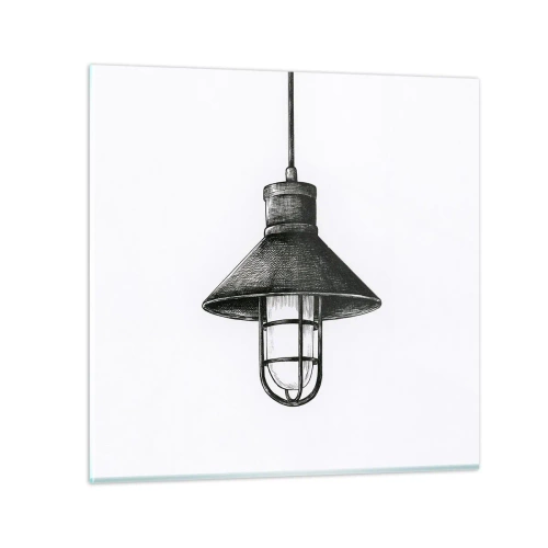 Glass picture - Like In the Old Days… - 40x40 cm