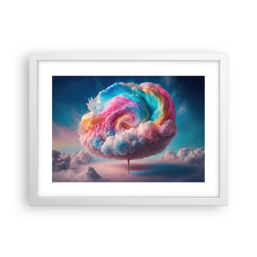 Poster in white frmae - Dream of a Funfair - 40x30 cm