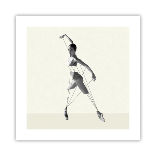 Poster - In the Theatre of the World - 40x40 cm