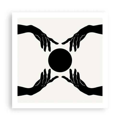 Poster - Secret Sign - 60x60 cm