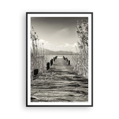 Poster in black frame - In the Grass - 70x100 cm