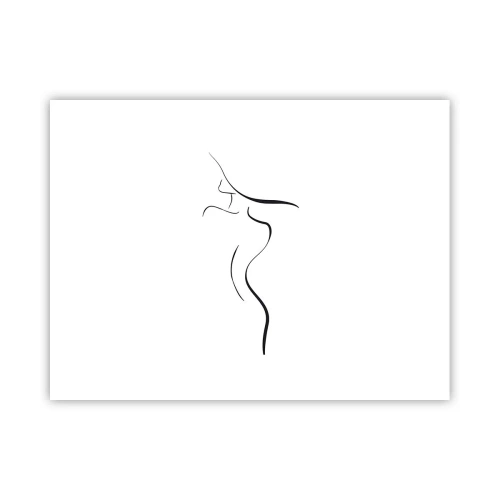 Poster - Elusive Like a Wave - 40x30 cm