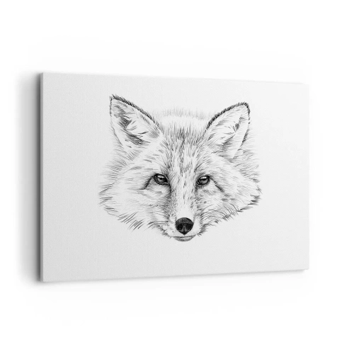 Canvas picture - Foxy Look - 120x80 cm