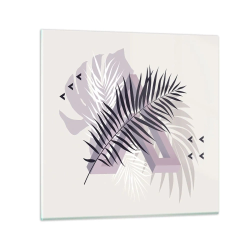 Glass picture - Shadow of a Shadow - 60x60 cm