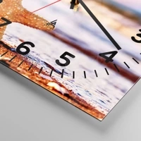 Clock face with numbers