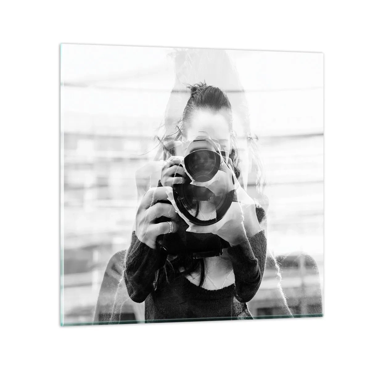 Glass picture - Creator and the Creation - 50x50 cm