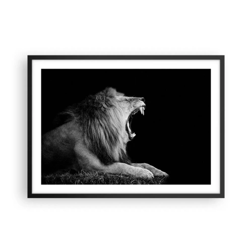 Poster in black frame - Without Any Doubt - 70x50 cm