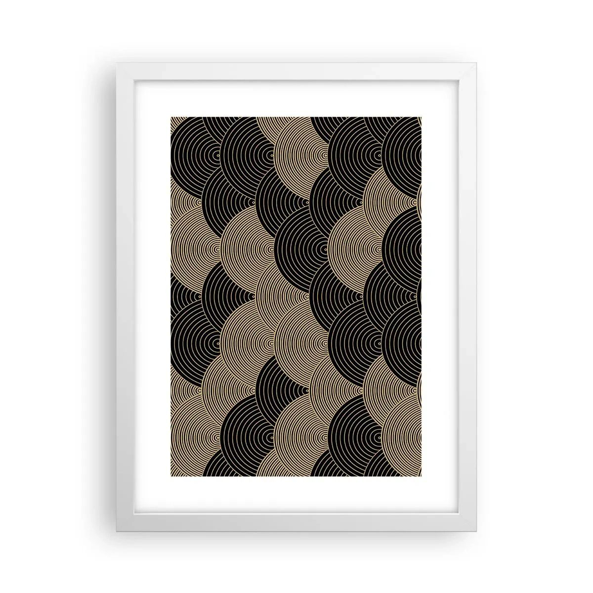 Poster in white frmae - Unity in Multitude - 30x40 cm