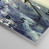 Clock face with numbers