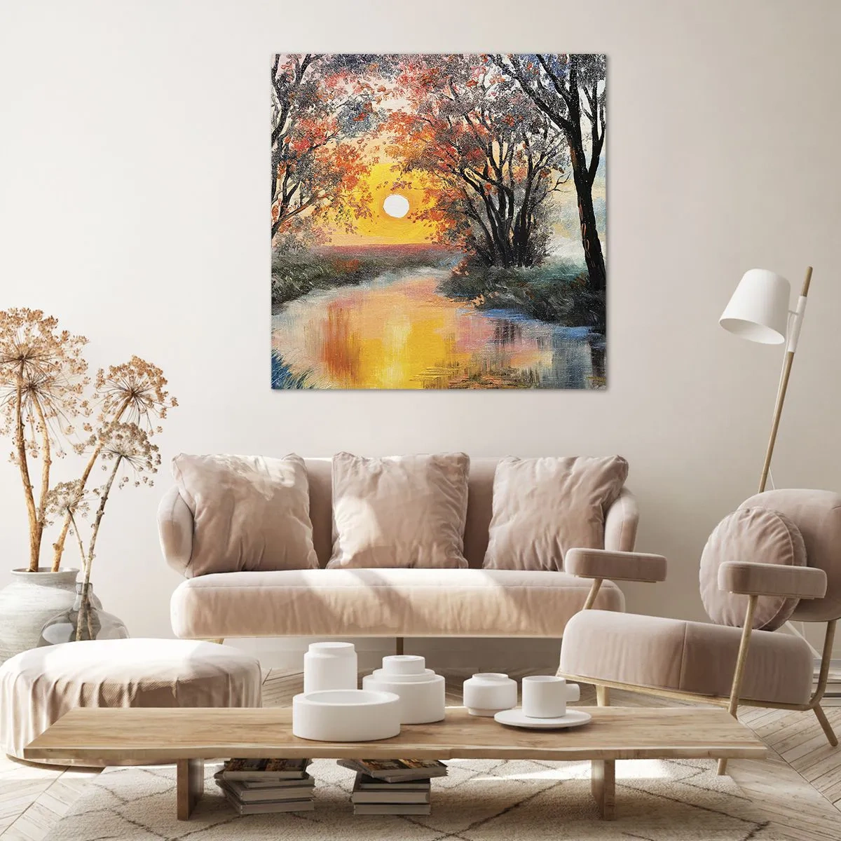 Canvas picture - Autumn Impressions - 50x50 cm