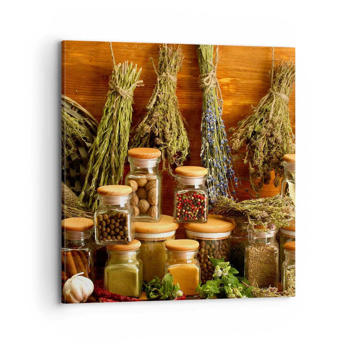 Canvas picture - Kitchen Magic - 70x70 cm
