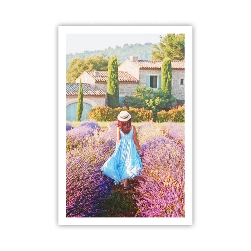 Poster - Lavender Girl - 61x91 cm