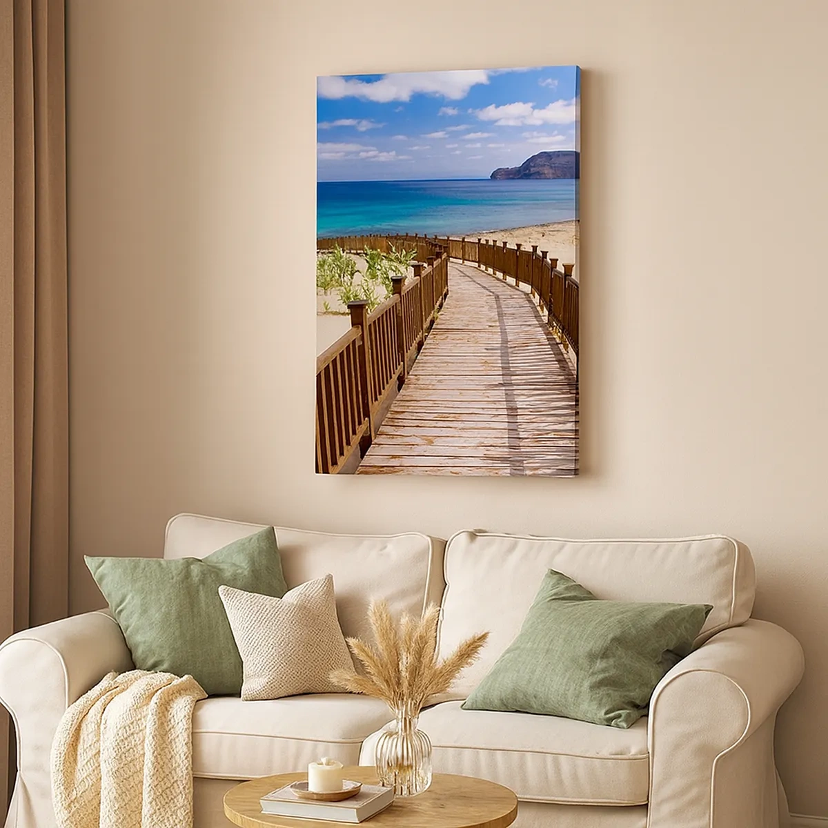 Canvas picture - Take Me to Happy Islands - 50x70 cm