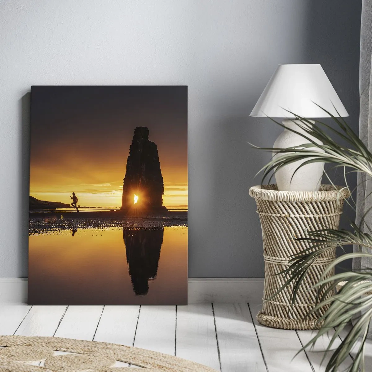 Canvas picture - Only You and Nature - 80x120 cm