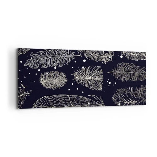Canvas picture - Feathery Lace - 120x50 cm