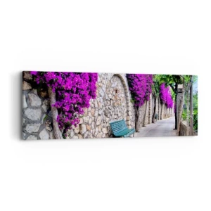 Canvas picture - Let's Meet - 90x30 cm