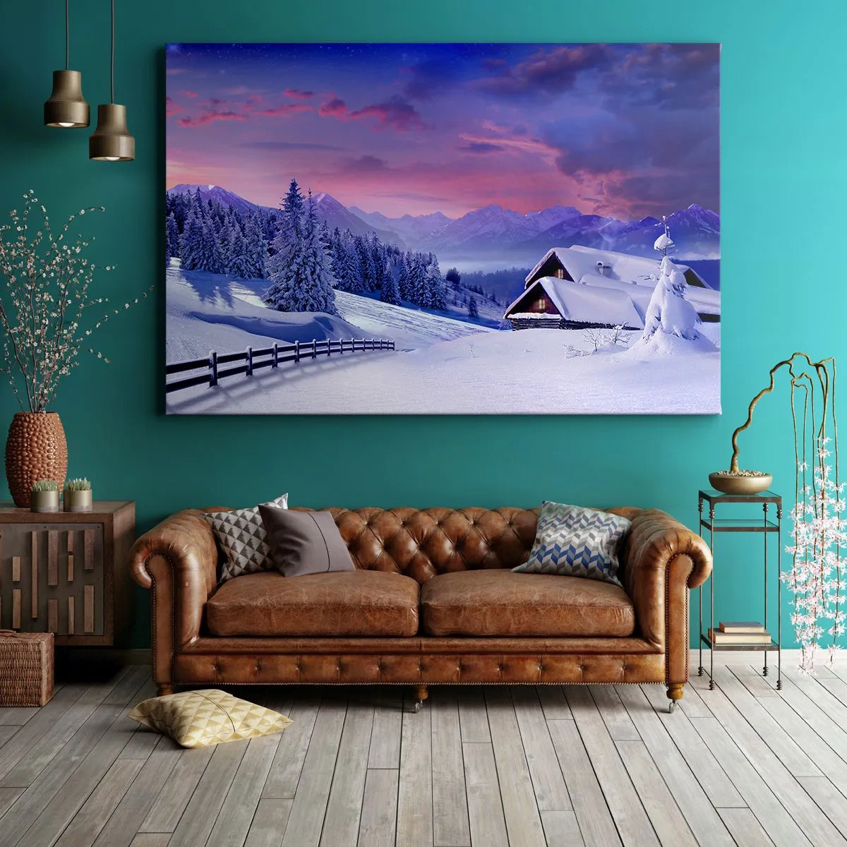Canvas picture - Silent Night - 100x70 cm