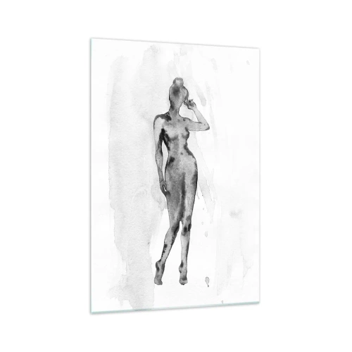 Glass picture - Study of Ideal of Feminity - 70x100 cm