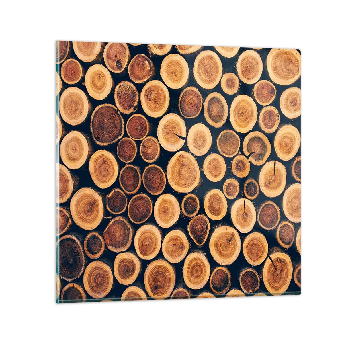 Glass picture - How Much Do You Give Me? - 40x40 cm