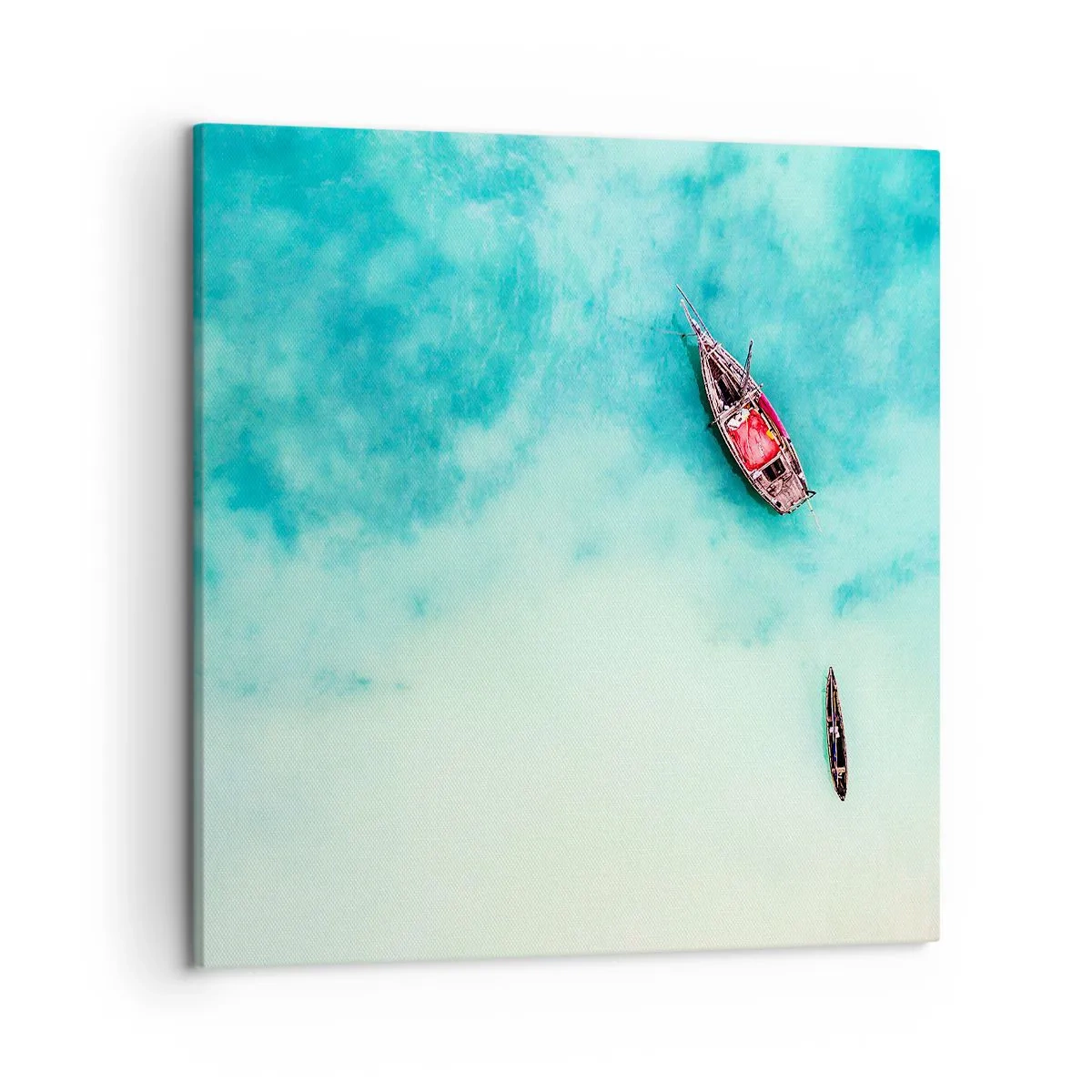 Canvas picture - On the Beaches of Zanzibar, When the Tide Is High - 50x50 cm