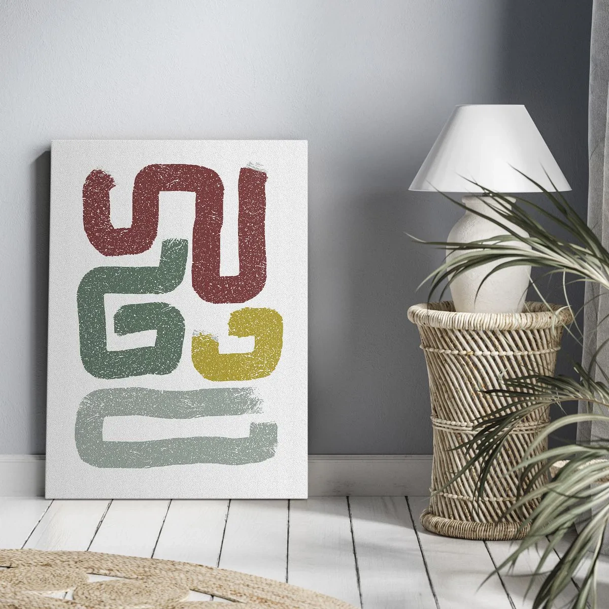 Canvas picture - In an Unknown Language - 50x70 cm