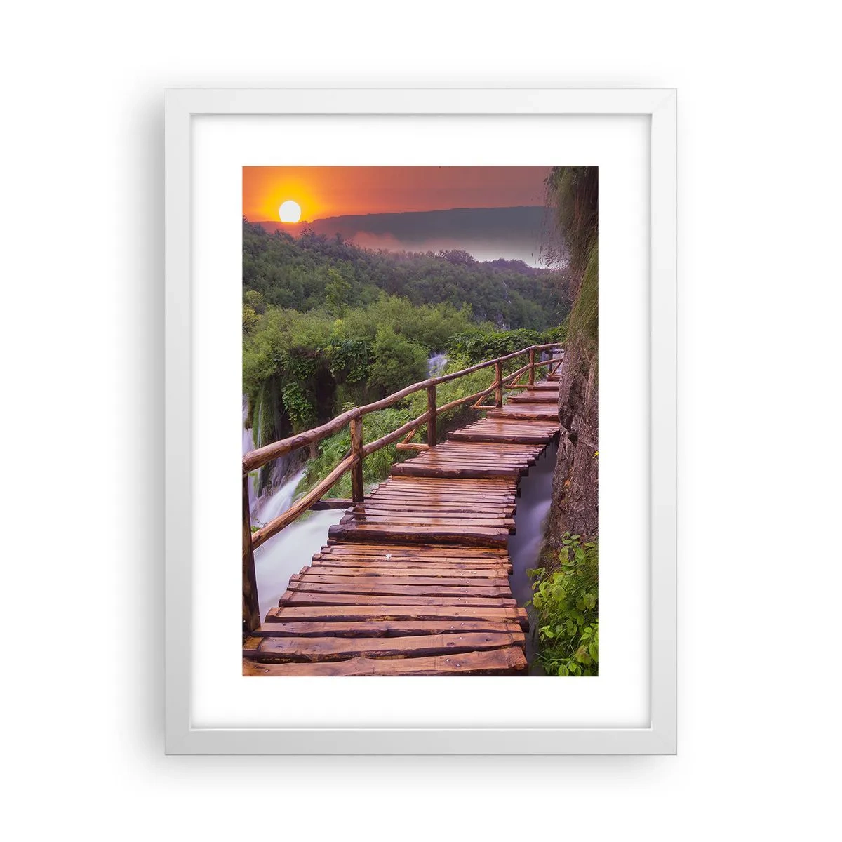 Poster in white frmae - Unbelievable Beauty - 30x40 cm