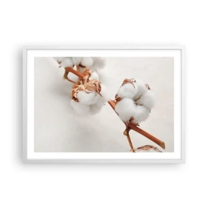 Poster in white frmae - Just Cuddle It - 70x50 cm