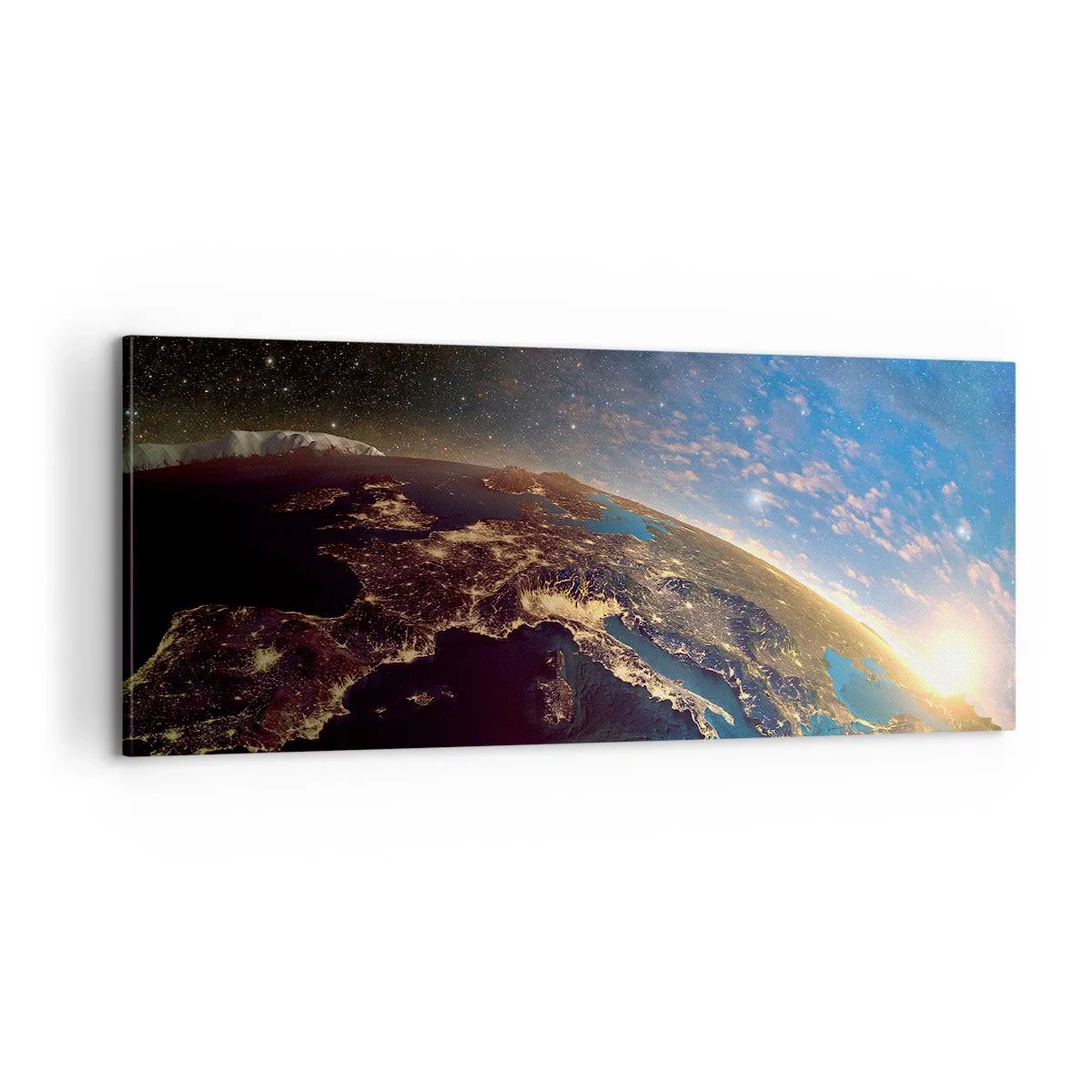 Canvas picture - Let's Look at Each Other from a Distance - 100x40 cm