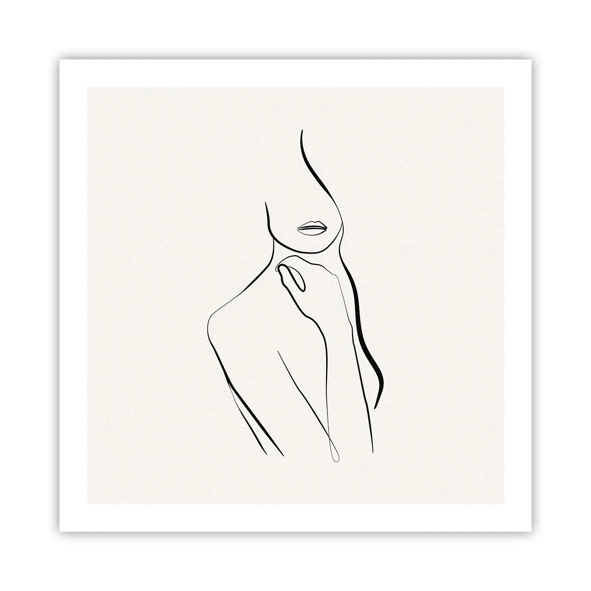 Poster - Wave of Melancholy - 60x60 cm